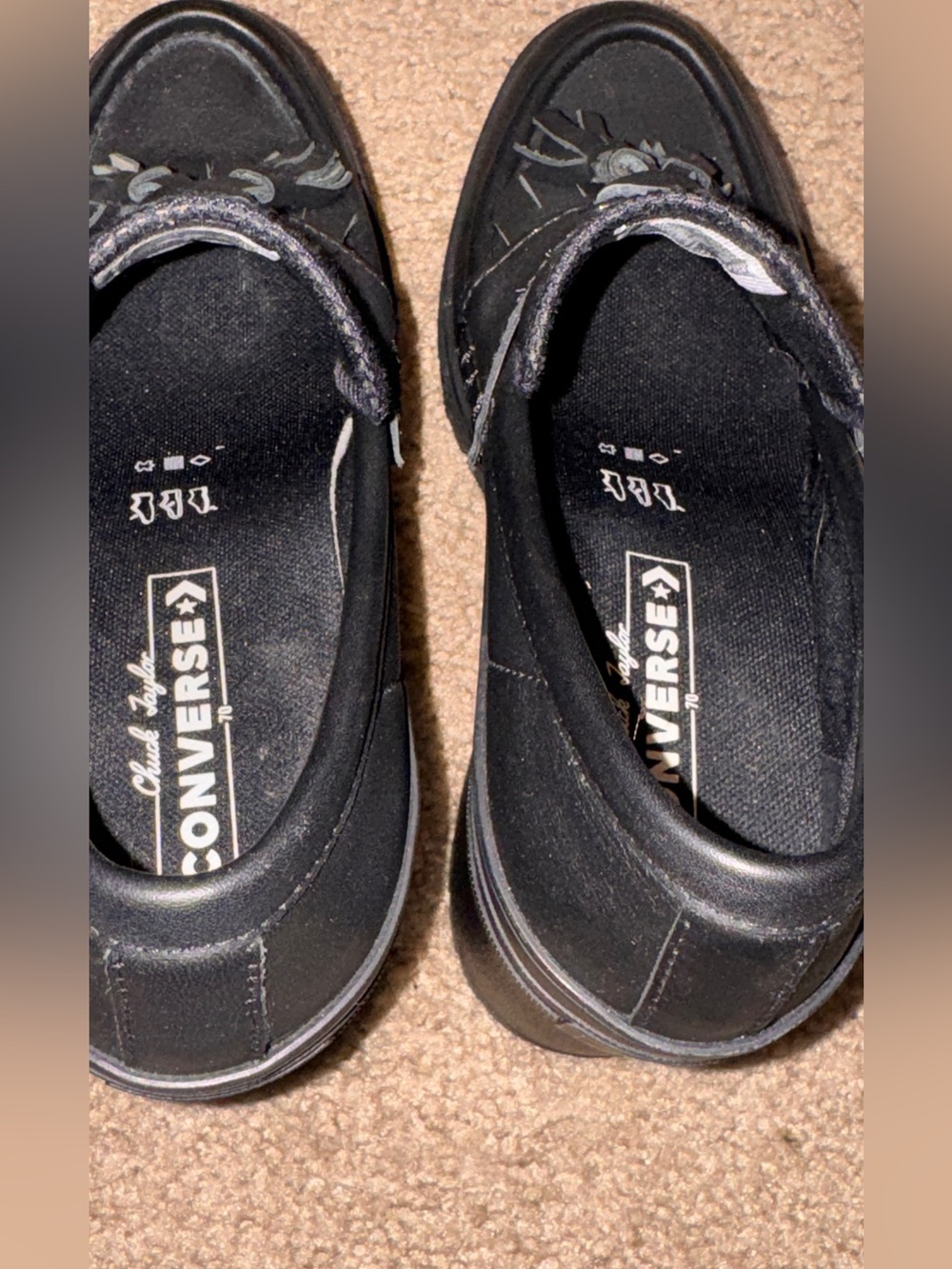 Converse Chuck 70 De Luxe Heel Loafer Platform Leather black - Picture 6 of 8